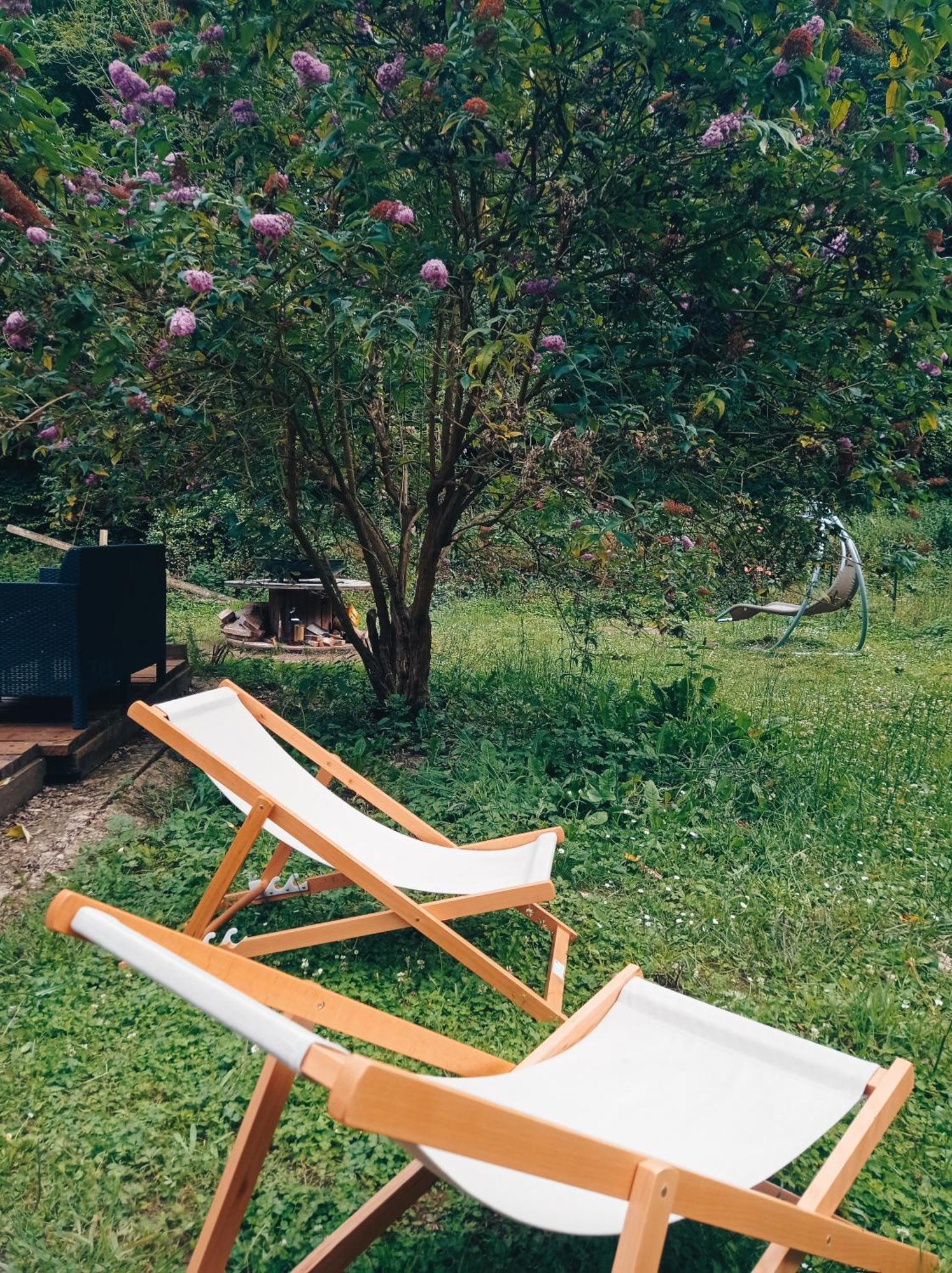 ピエールフォン Chez Tombivouacヴィラ エクステリア 写真